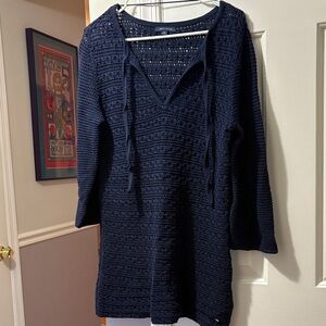 Tommy Hilfiger Dark Blue Knit Top